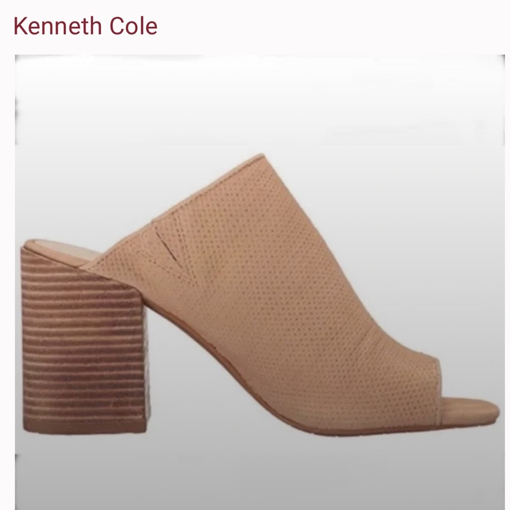 Set of 2 | Kenneth Cole Suede Peep Toe Wedges